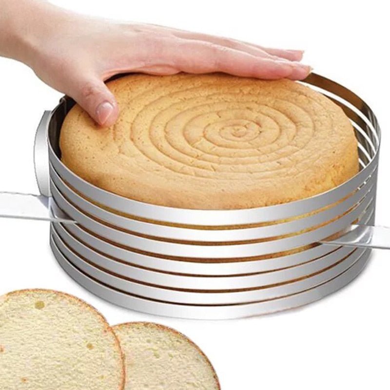 Adjustable Stainless Steel Cake Slicer™ — Slice Perfect Layers That Steal The Show Every Time 