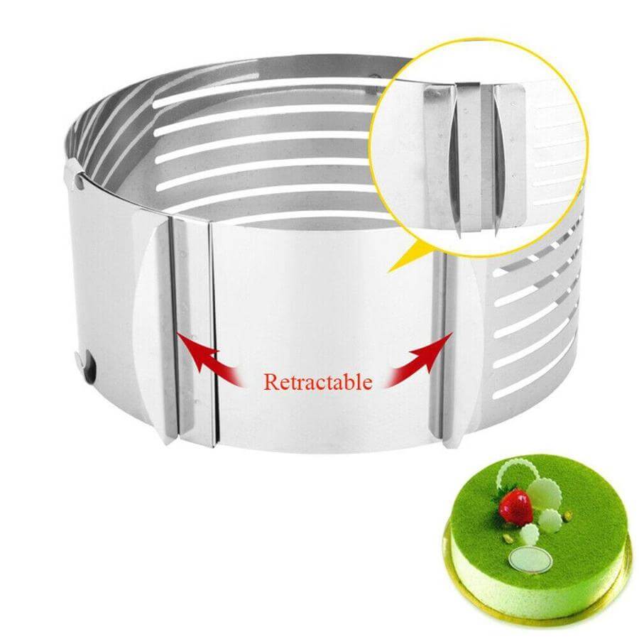 Adjustable Stainless Steel Cake Slicer™ — Slice Perfect Layers That Steal The Show Every Time 