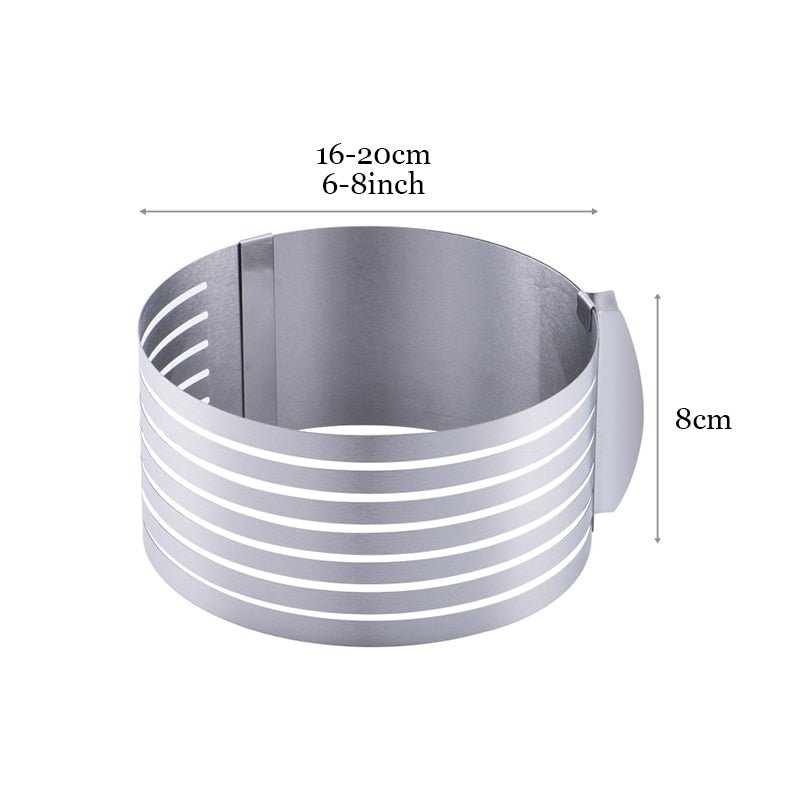 Adjustable Stainless Steel Cake Slicer™ — Slice Perfect Layers That Steal The Show Every Time 
