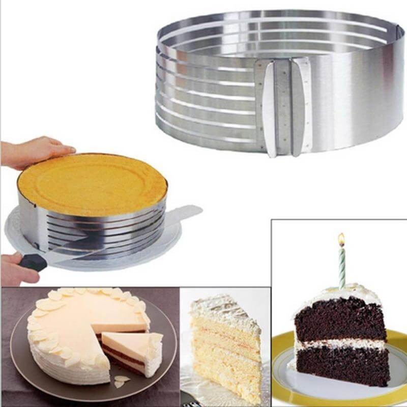 Adjustable Stainless Steel Cake Slicer™ — Slice Perfect Layers That Steal The Show Every Time 
