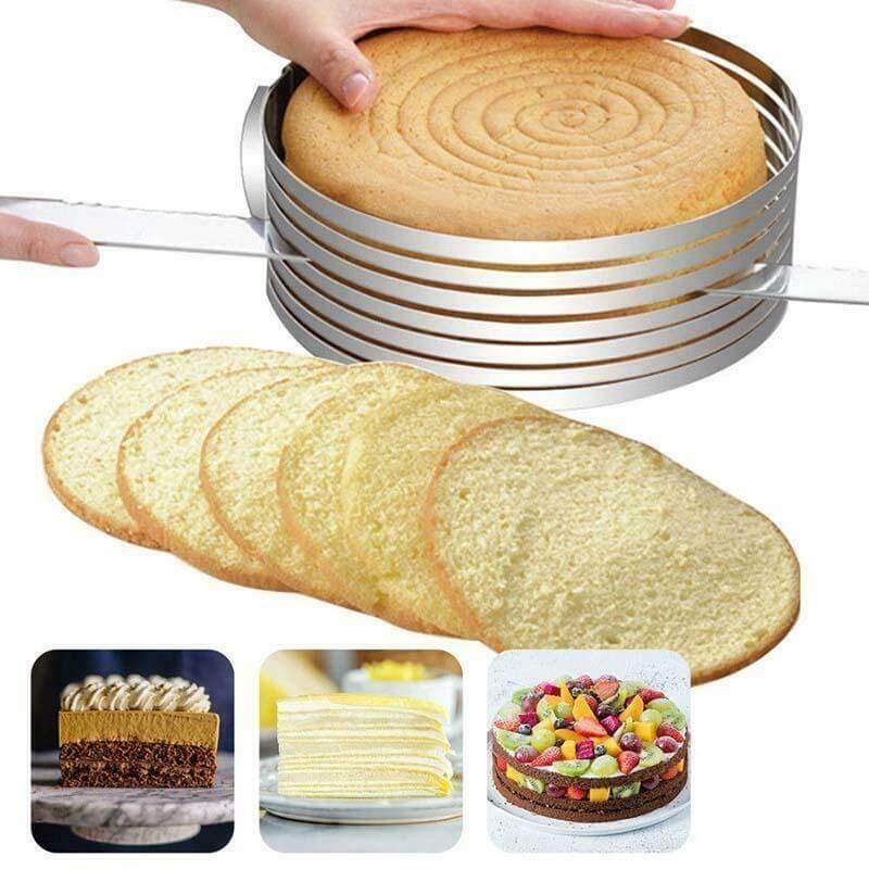 Adjustable Stainless Steel Cake Slicer™ — Slice Perfect Layers That Steal The Show Every Time 