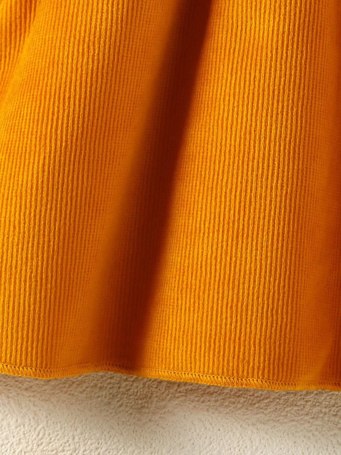 Children's Pumpkin Print Ruffle Dress with Bow Headband 
