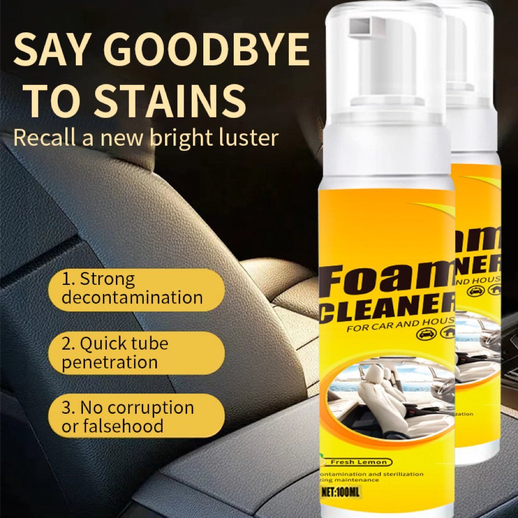 All-Purpose Foam Cleaner | 100ml Capacity for Stubborn Stains Removal 