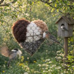 Alpaca Nesting Heart™ — Create a Cozy, Irresistible Sanctuary Birds Flock To 