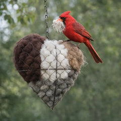 Alpaca Nesting Heart™ — Create a Cozy, Irresistible Sanctuary Birds Flock To 