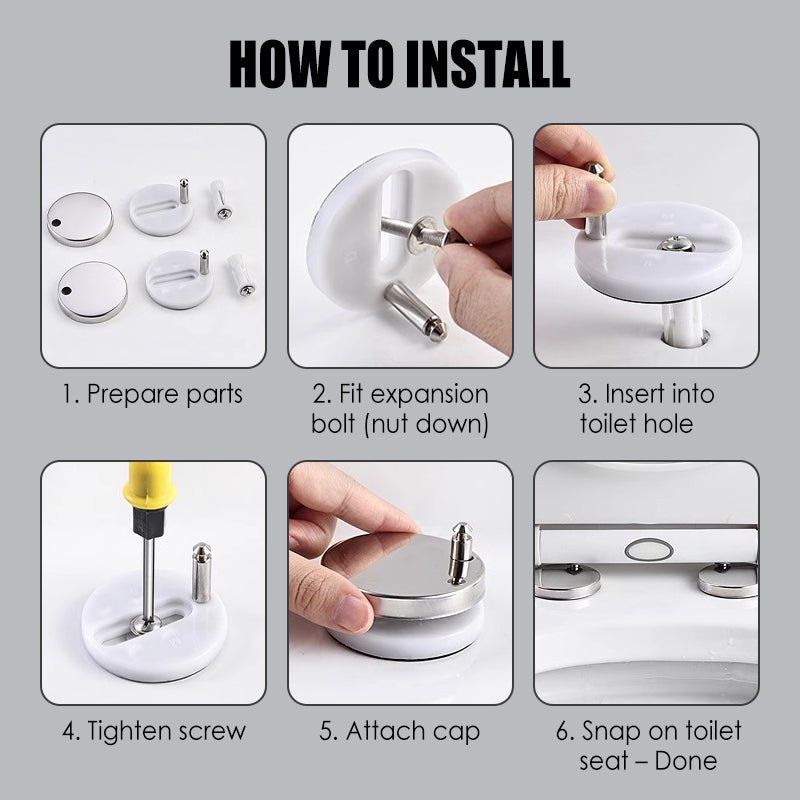AnchorBolt Pro™ — Secure Your Toilet Seat Firmly and Worry-Free for Good 