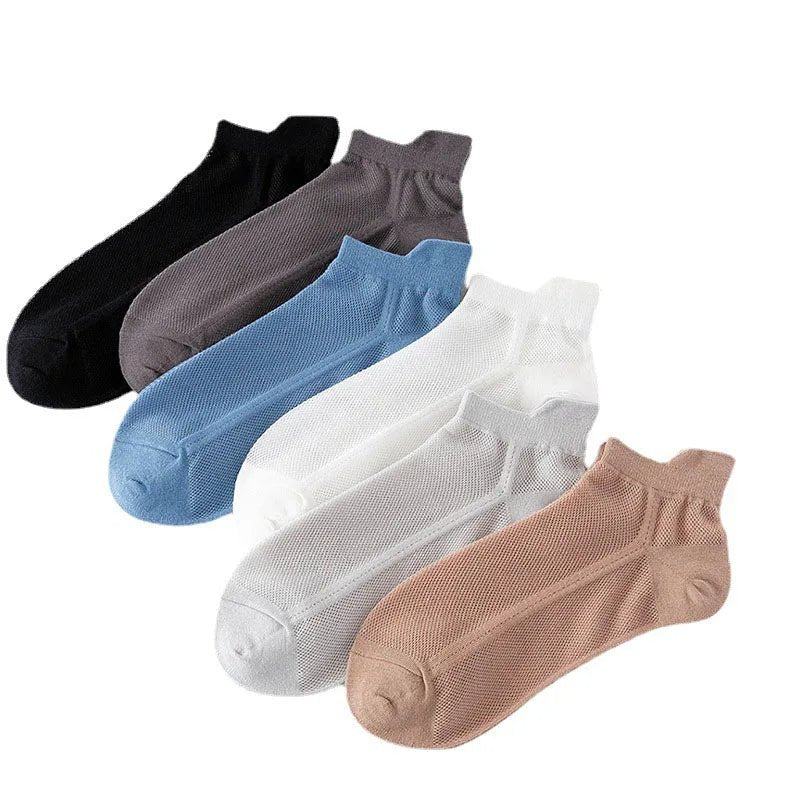 Aero Men's Ankle Socks | Ultra-Light Mesh Comfort, Low Cut Design 