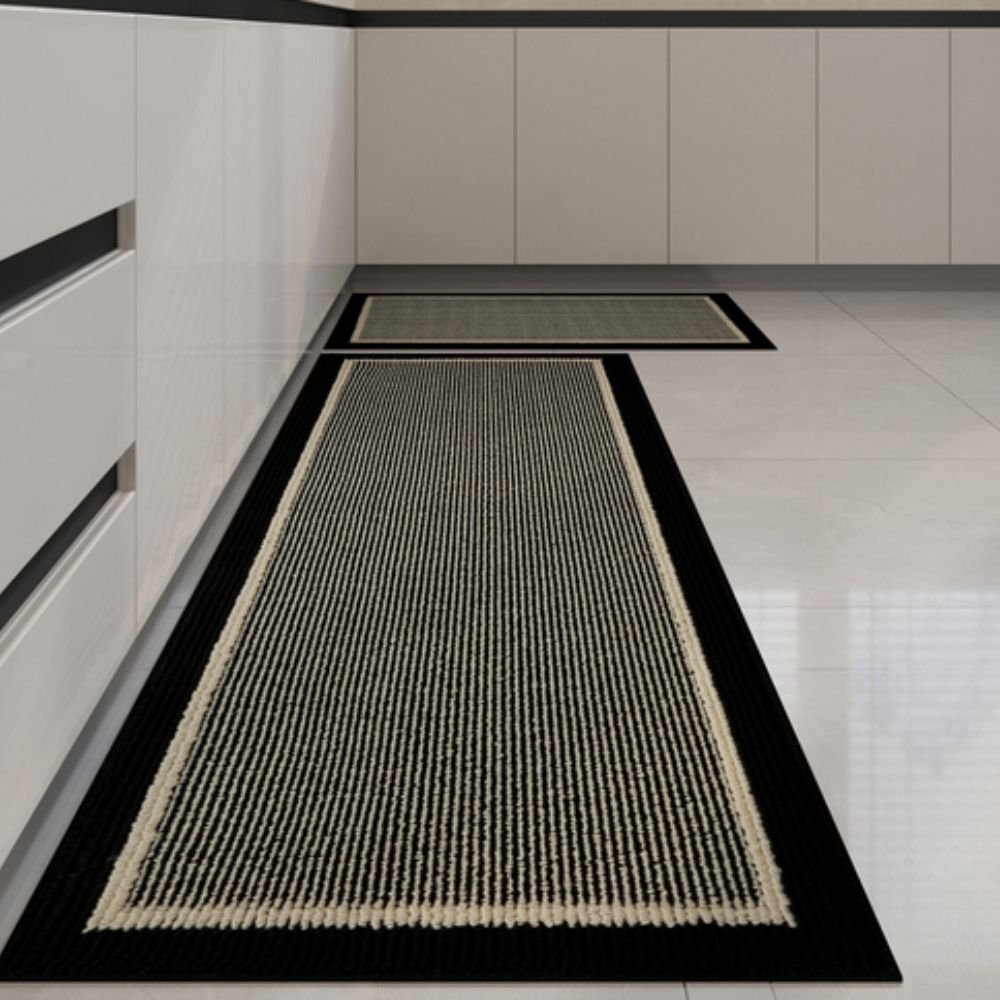 Anti-Fatigue Kitchen Mat with Textured Surface – Cushioned Kitchen Floor Mat for Comfort and Style 