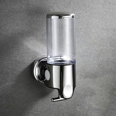 Aqualuxe Soap Dispenser | Wall-Mounted, Stainless Steel, Smooth Pump 