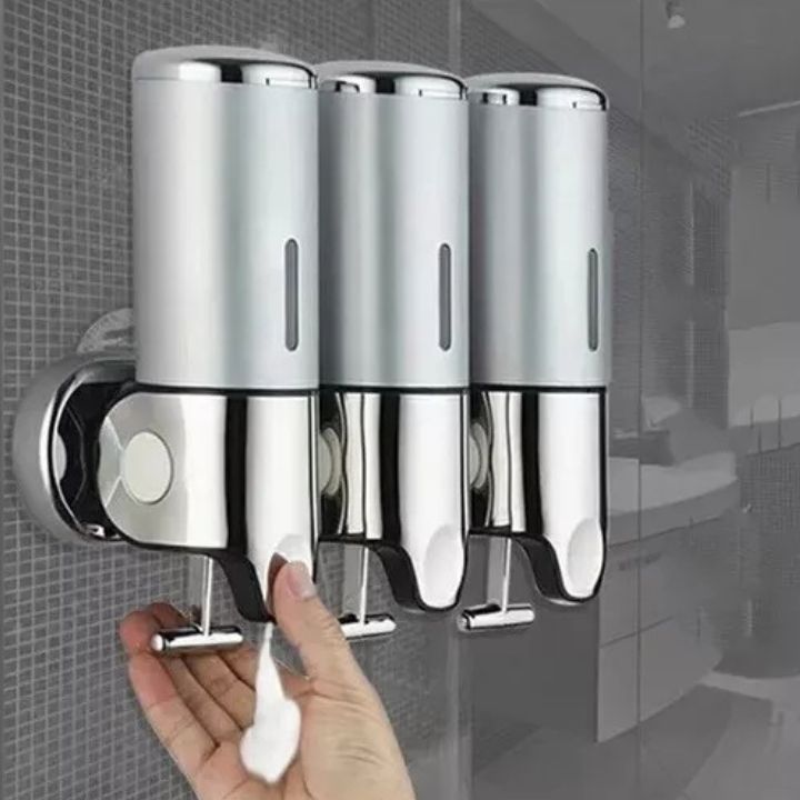 Aqualuxe — Wall Mounted Soap Dispenser for Modern Bathrooms 