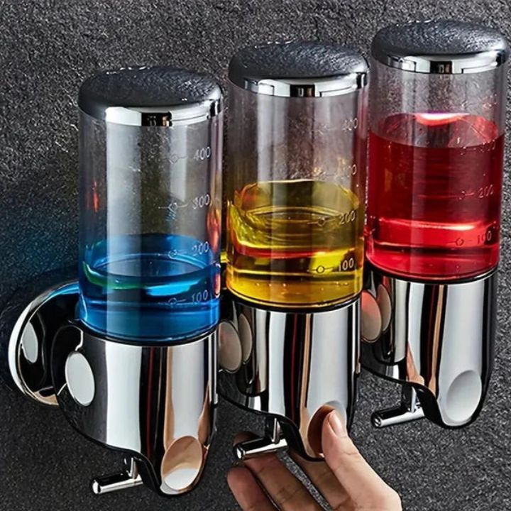 Aqualuxe — Wall Mounted Soap Dispenser for Modern Bathrooms 