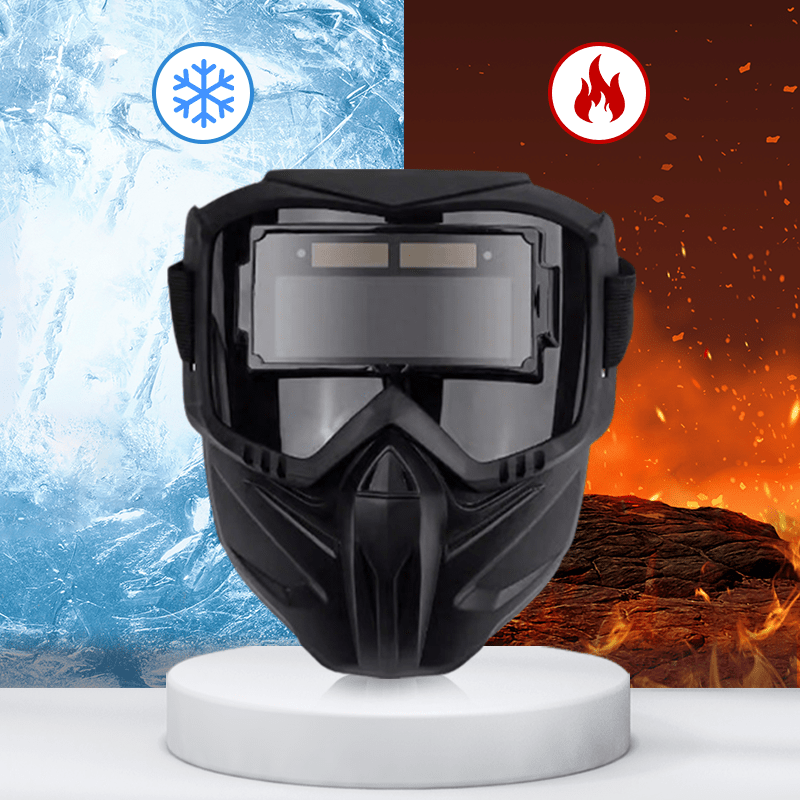 ArcGuard Auto-Darkening Welding Face Shield | Color-Accurate Lens, Convertible Wear 