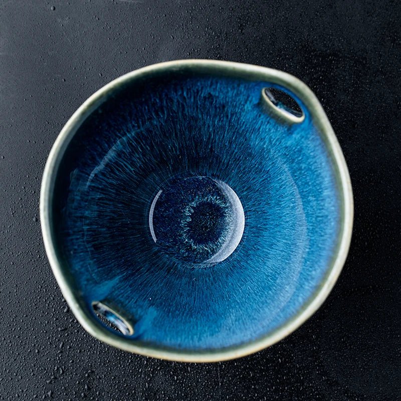 Artisan Ceramic Soup Bowl with Handles – Elegant Glazed Finish for Everyday Use 