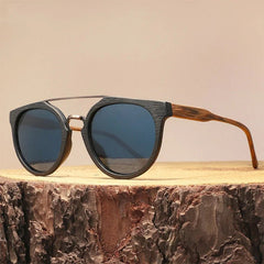 Artisan Crafted Wooden Sunglasses 
