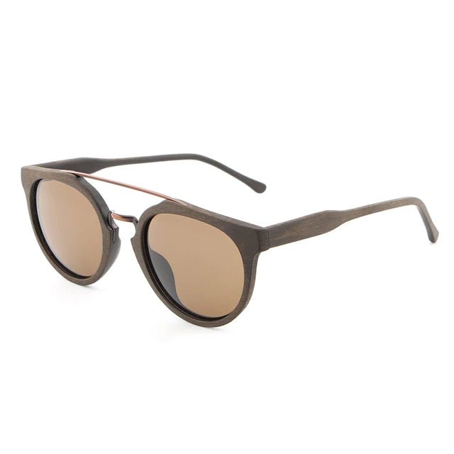 Artisan Crafted Wooden Sunglasses 