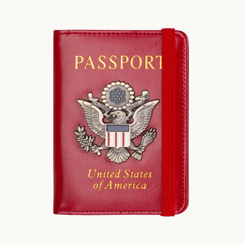 Atlas RFID Passport Cover | Scratch-Resistant Travel Document Wallet 