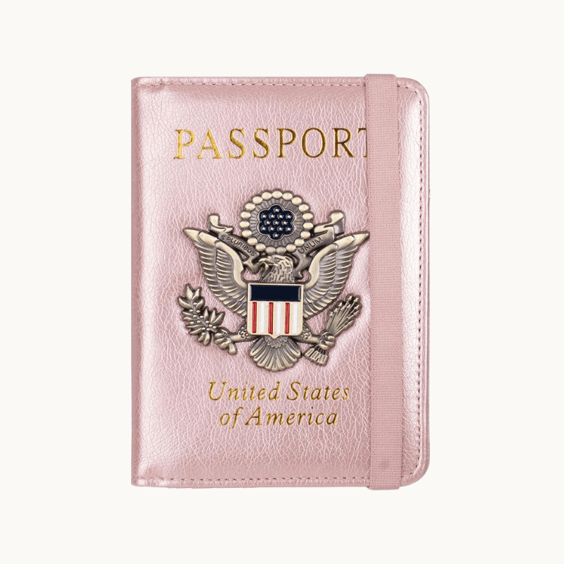 Atlas RFID Passport Cover | Scratch-Resistant Travel Document Wallet 