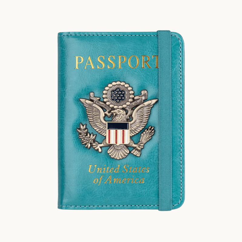 Atlas RFID Passport Cover | Scratch-Resistant Travel Document Wallet 