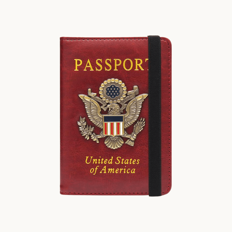 Atlas RFID Passport Cover | Scratch-Resistant Travel Document Wallet 