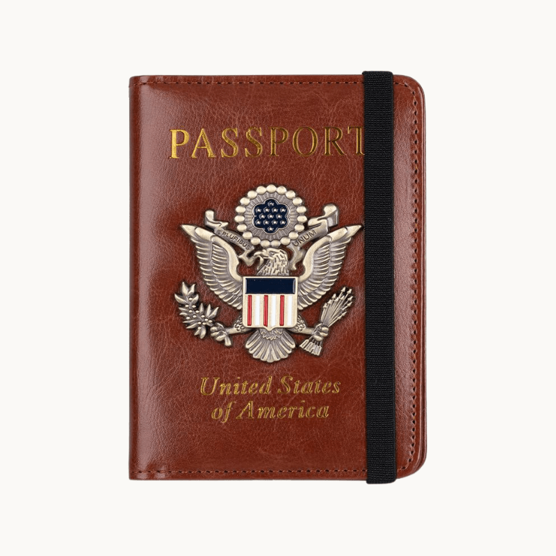 Atlas RFID Passport Cover | Scratch-Resistant Travel Document Wallet 