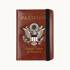 Atlas RFID Passport Cover | Scratch-Resistant Travel Document Wallet 