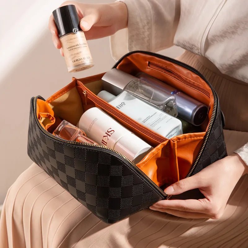 Ava Women's Cosmetics Bag | Premium Fabric, Chic Design 