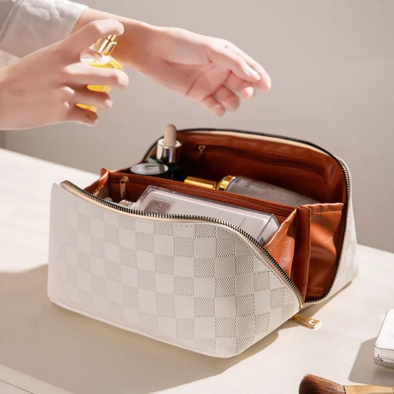 Ava Women's Cosmetics Bag | Premium Fabric, Chic Design 