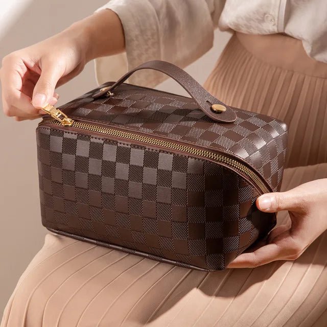 Ava Women's Cosmetics Bag | Premium Fabric, Chic Design 