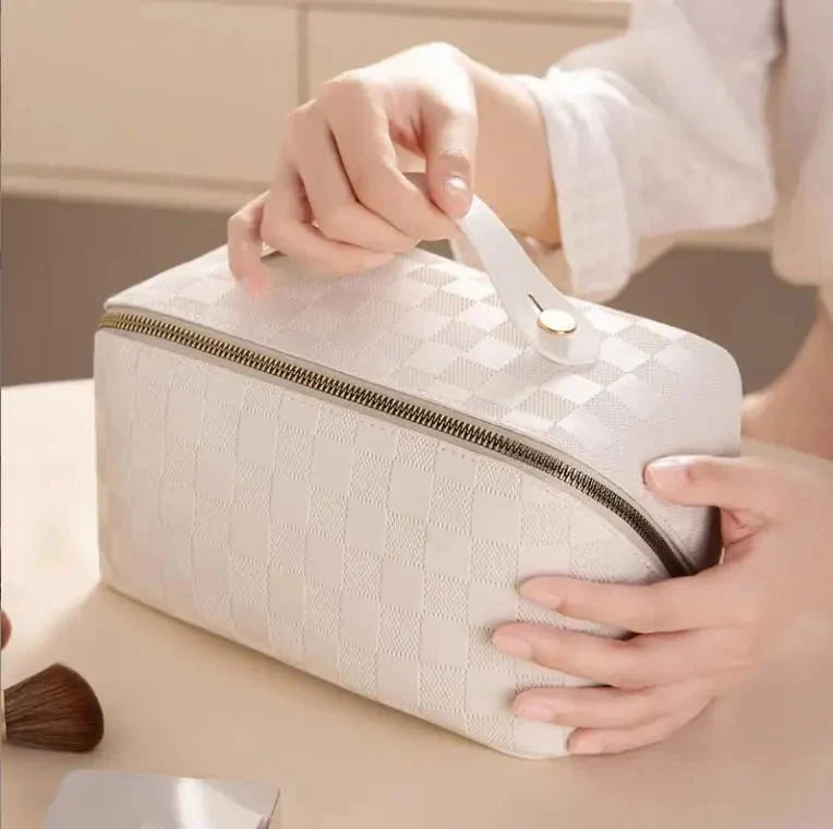 Ava Women's Cosmetics Bag | Premium Fabric, Chic Design 
