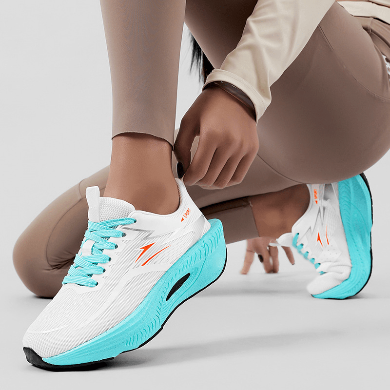 B-Flex Mesh Running Shoes | Cushioned Sole & Grippy Rubber Outsole 