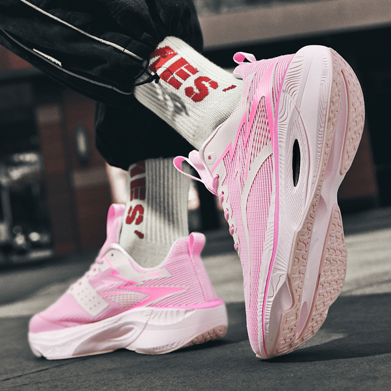 B-Flex Mesh Running Shoes | Cushioned Sole & Grippy Rubber Outsole 