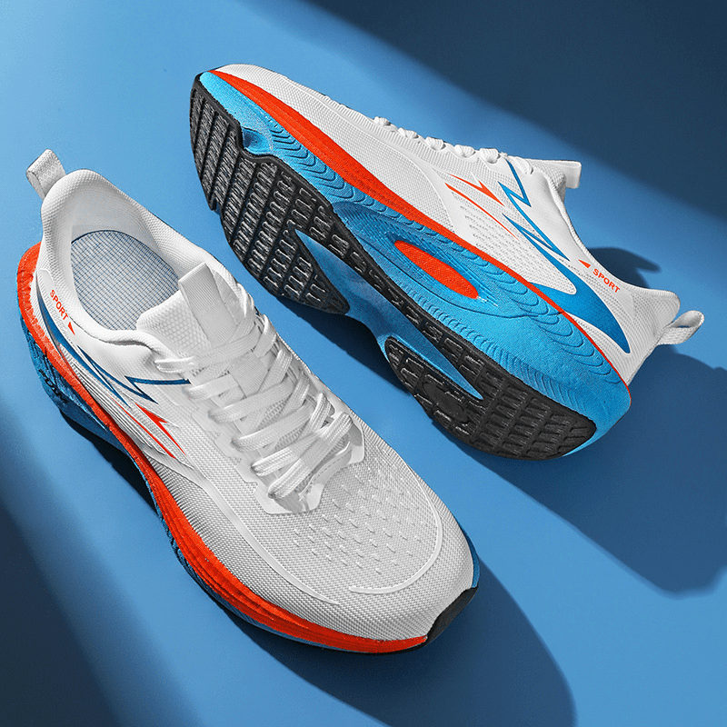 B-Flex Mesh Running Shoes | Cushioned Sole & Grippy Rubber Outsole 