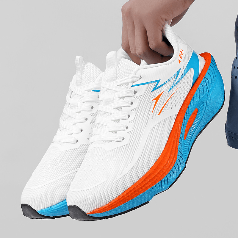 B-Flex Mesh Running Shoes | Cushioned Sole & Grippy Rubber Outsole 