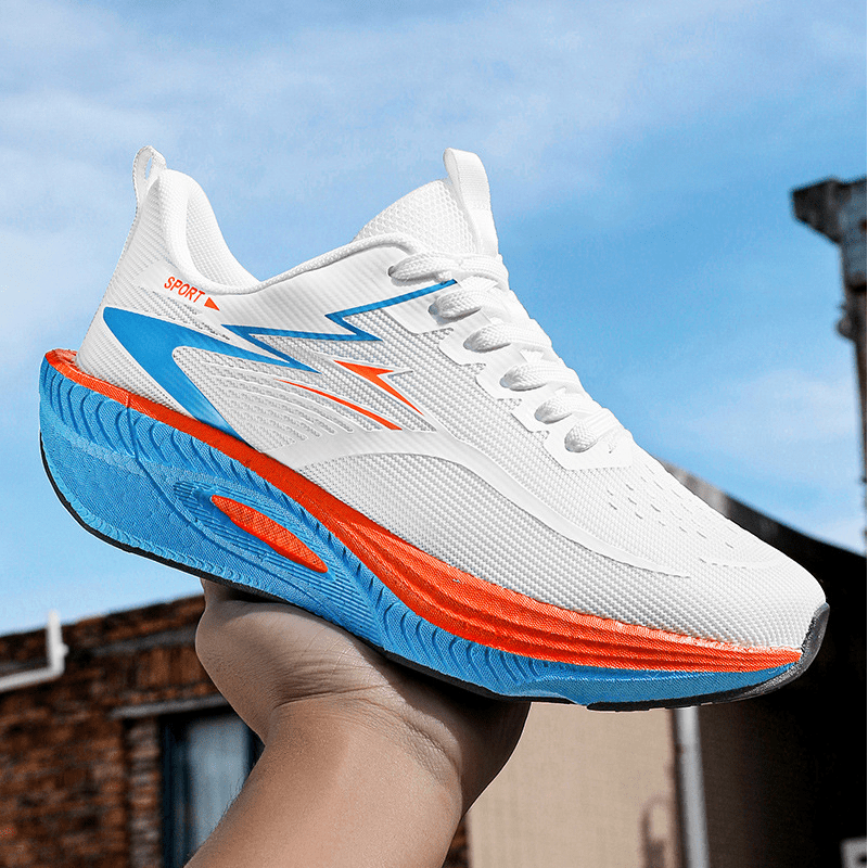 B-Flex Mesh Running Shoes | Cushioned Sole & Grippy Rubber Outsole 