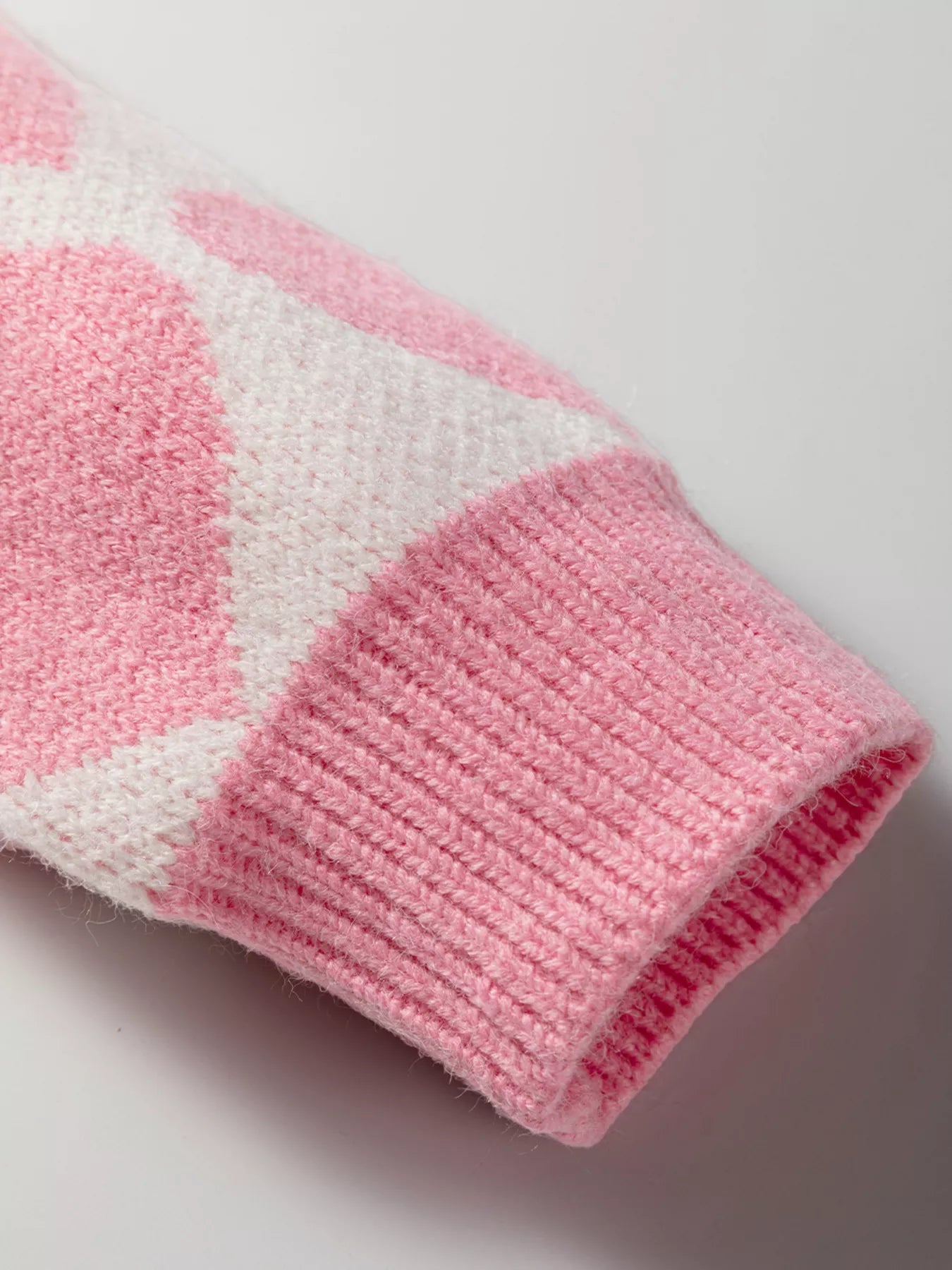Valentine Heart Round Neck Sweater 