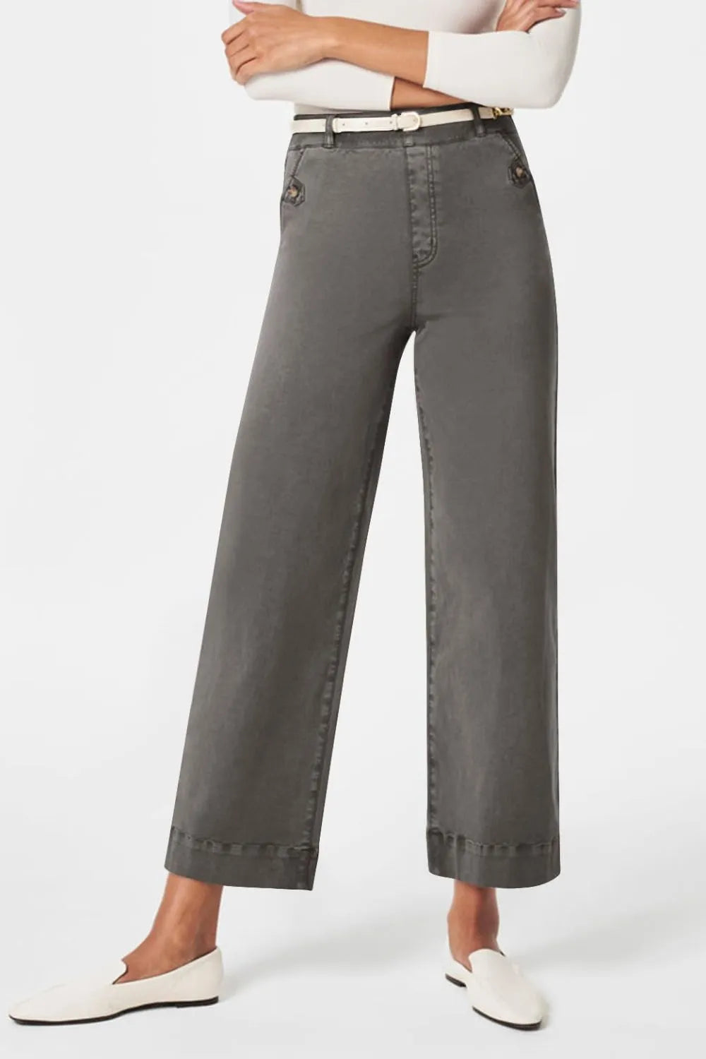 High Waist Jeans with Pockets 