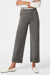 High Waist Jeans with Pockets 