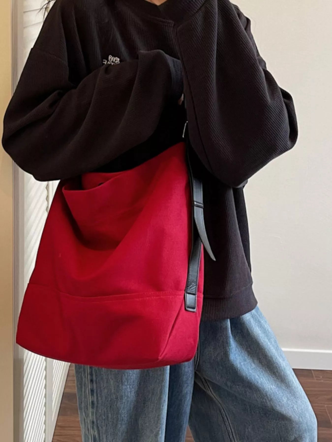 Adjustable Strap Handbag 