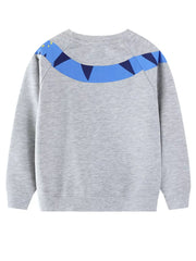 Children's Dinosaur Crew Neck Sweatshirt 