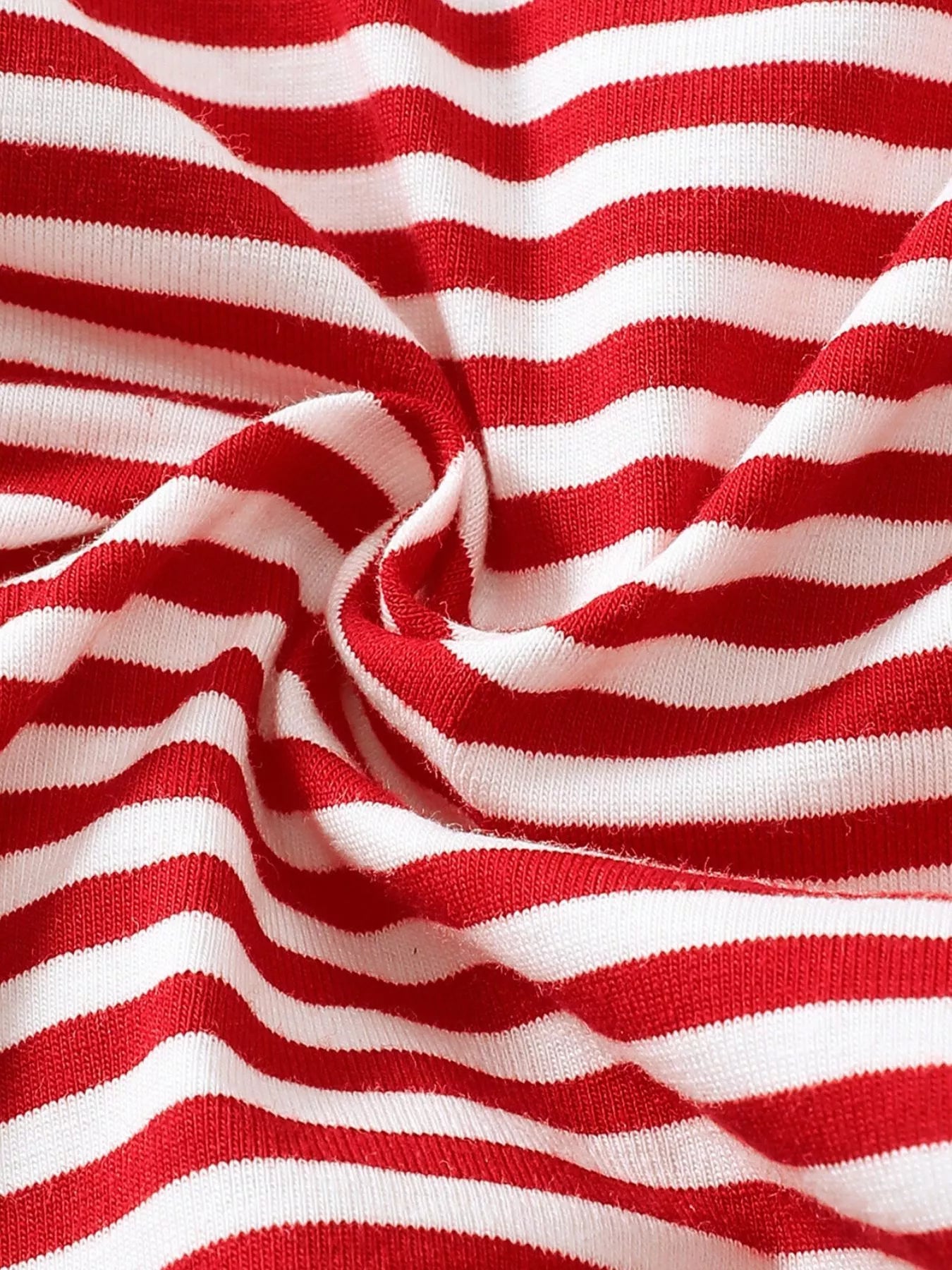 Children's Christmas Santa Striped Pajama Set 