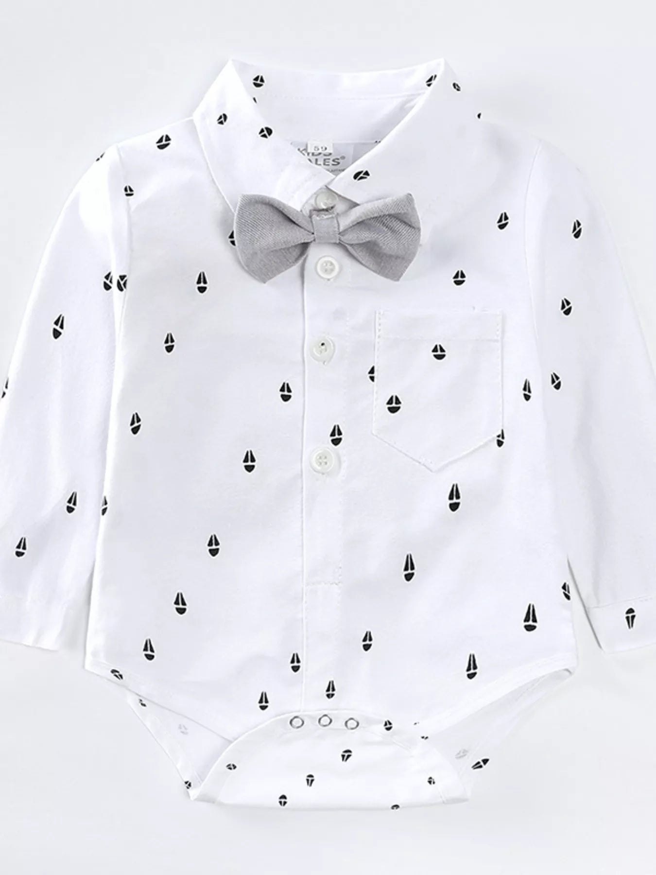 Children's Button Up Shirt and Overall Set 