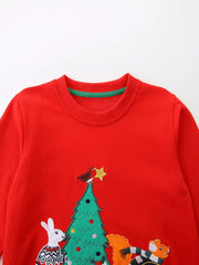 Children's Christmas Tree Crewneck Sweatshirt 