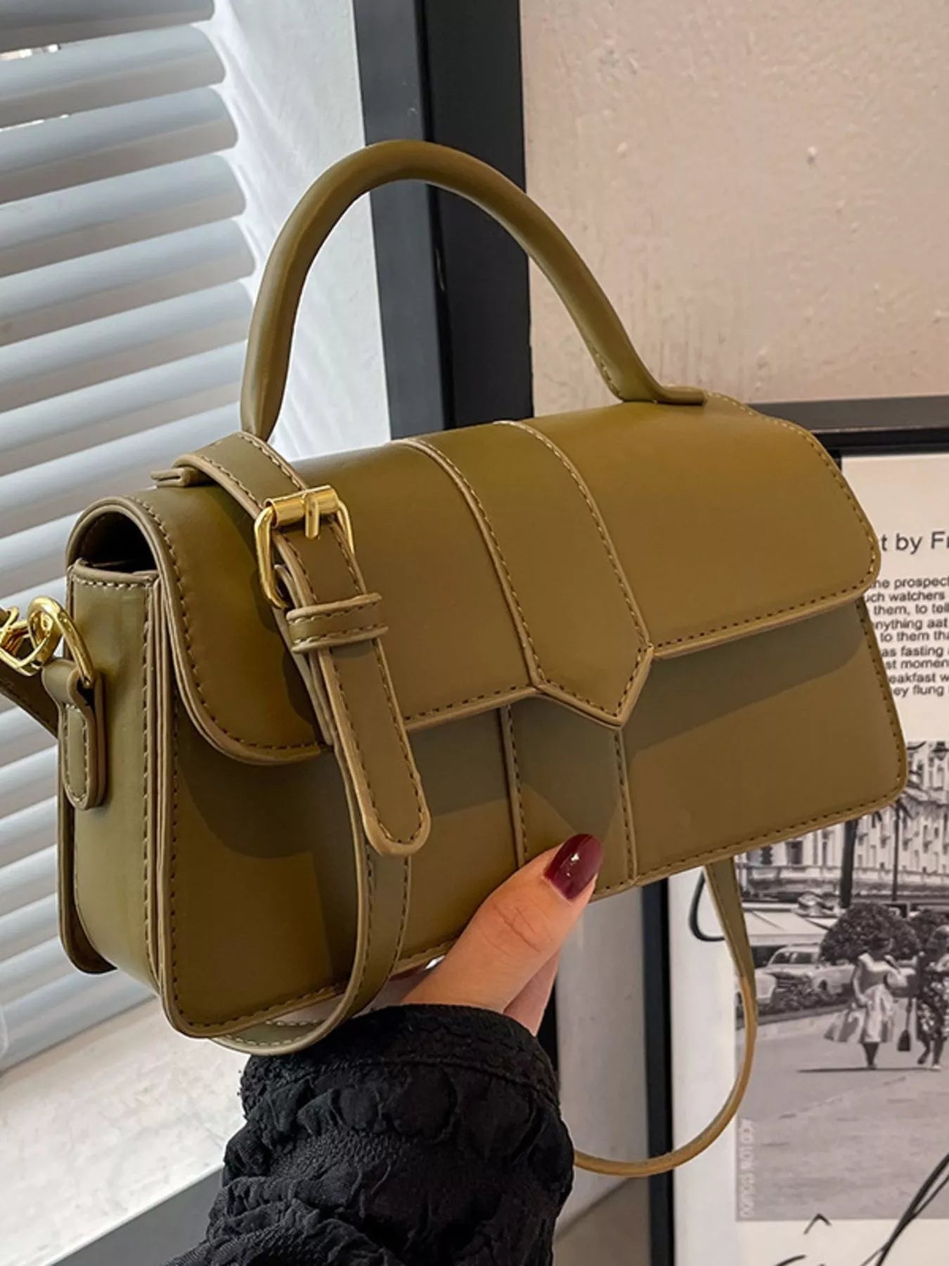 Top Handle Crossbody Bag 