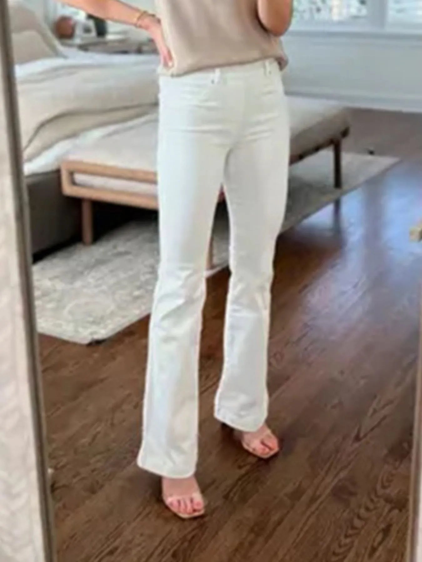 Full Size High-Waisted Flare Jeans Plus Size 