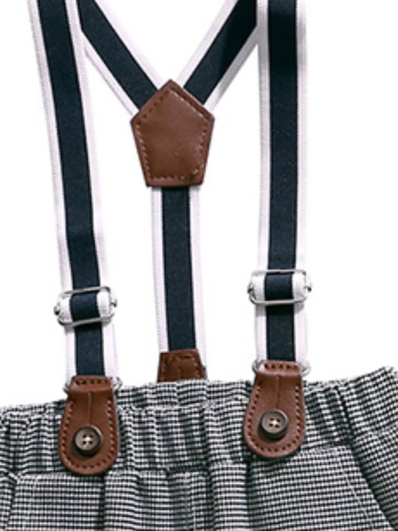 Children's Button Up Shirt and Overall Set 