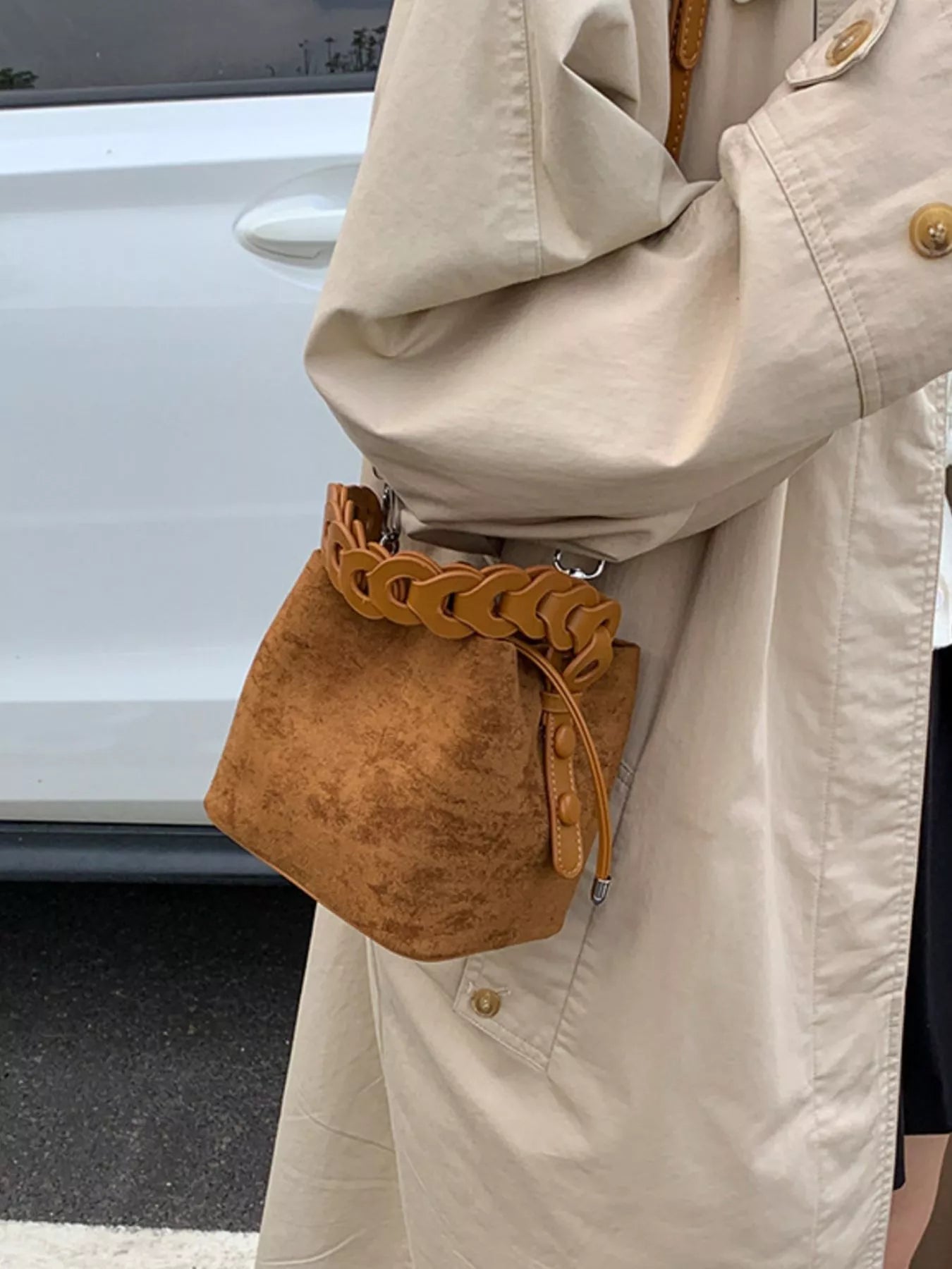 Chain Strap Crossbody Bag 