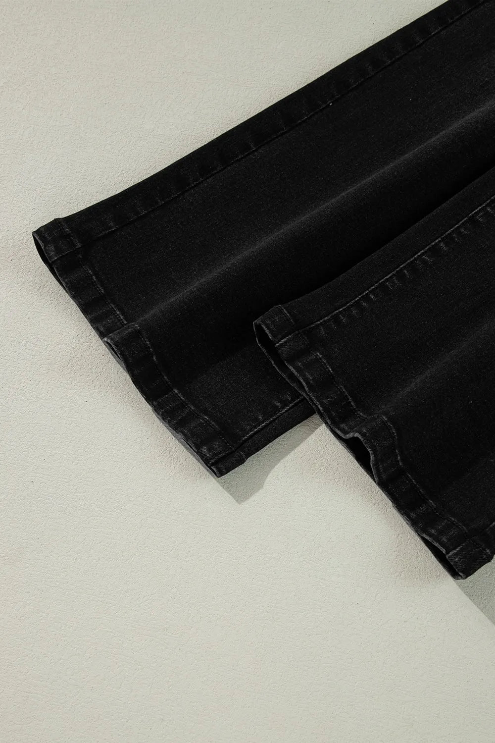 High-Waisted Wide-Leg Vintage Wash Jeans 