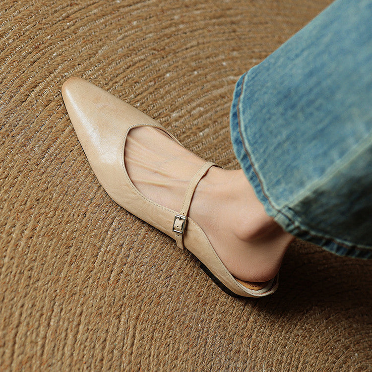 Bella Women's Mules | Genuine Leather, Comfortable Design 