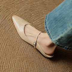 Bella Women's Mules | Genuine Leather, Comfortable Design 