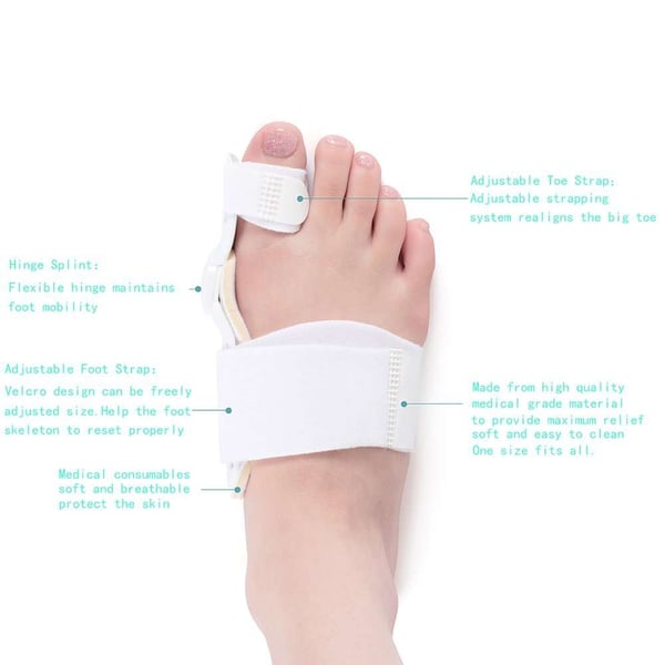 BalanceEase Bunion Corrector | Adjustable Toe Alignment Support 